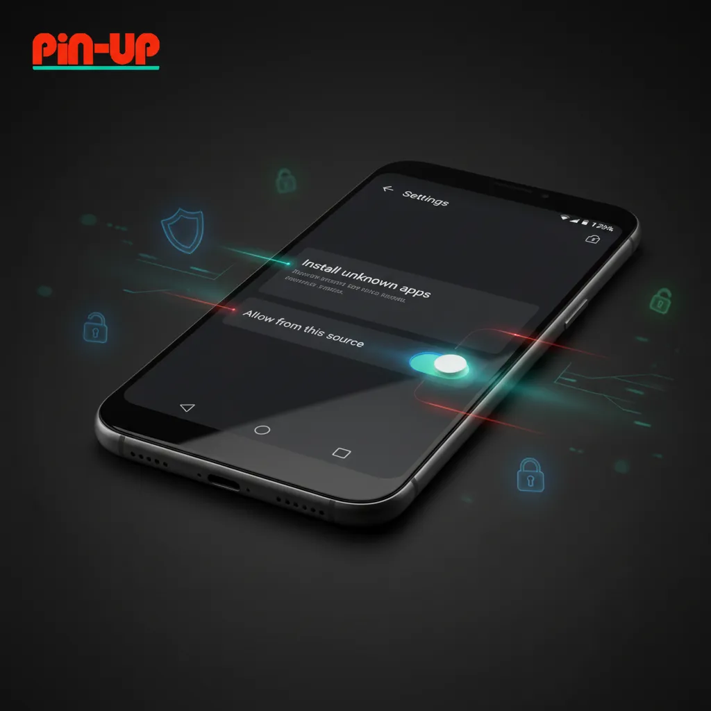 Enable unknown sources in Settings, allowing installs from this browser to permit the APK.