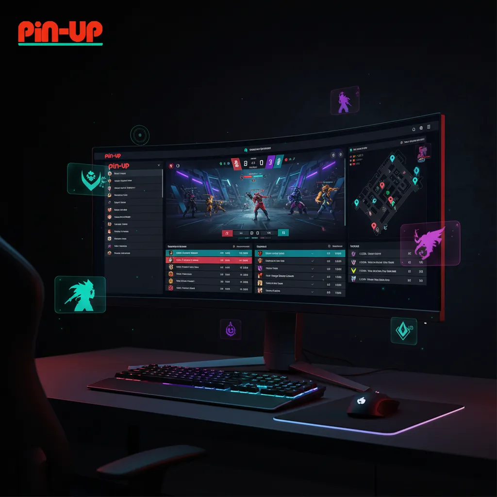 eSports betting hub showing live odds and fast markets for Dota 2, CS2, LoL, and Valorant, with streams and stats.